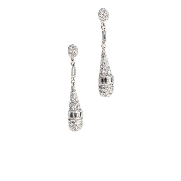 Ben-Amun Deco Crystal Teardrops - Picture 3 of 7